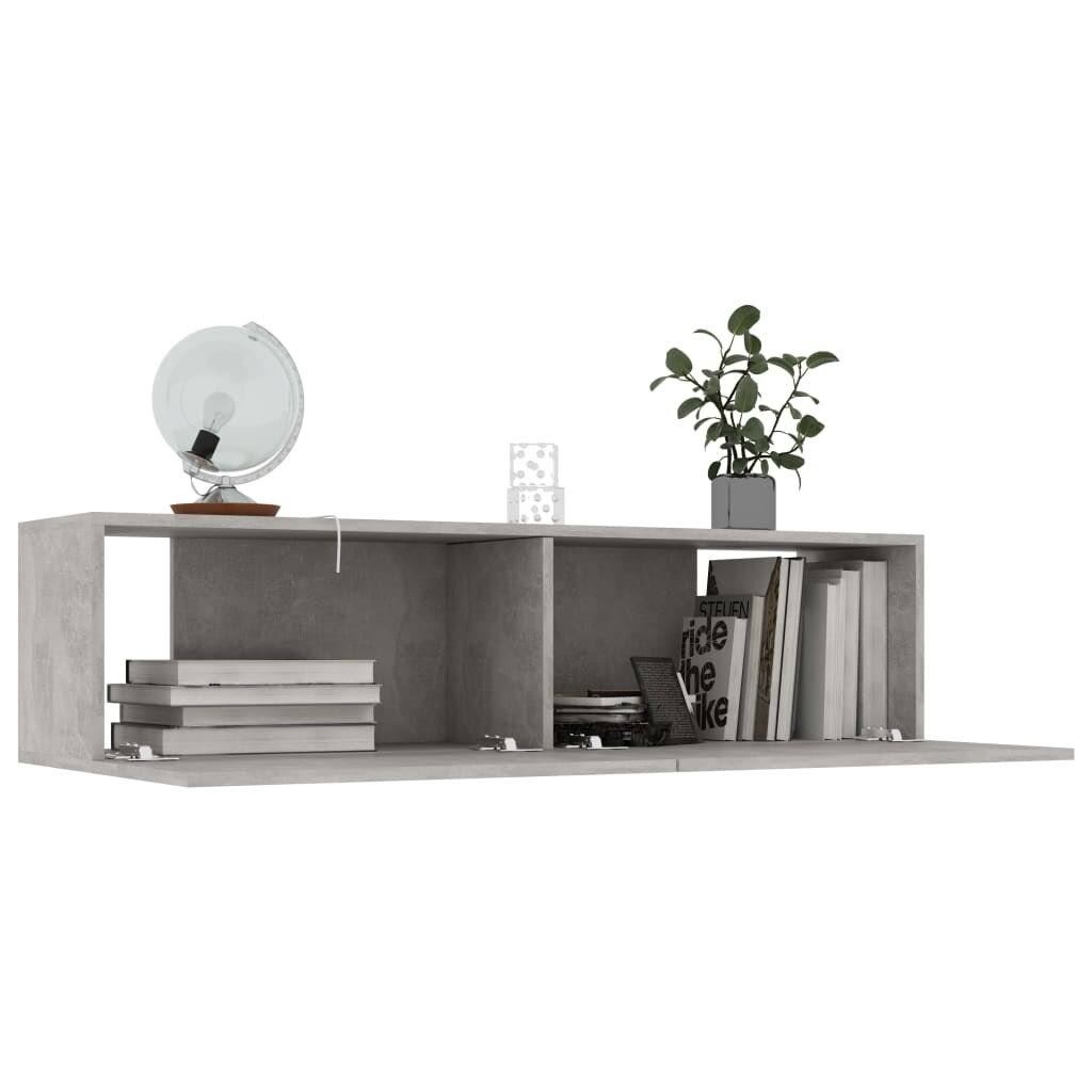 Concrete Gray Chipboard TV Cabinet J880917