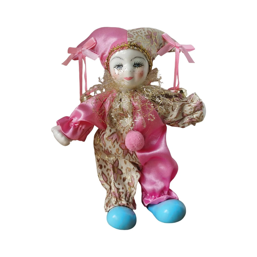 7 inch Porcelain Clown Doll G5690