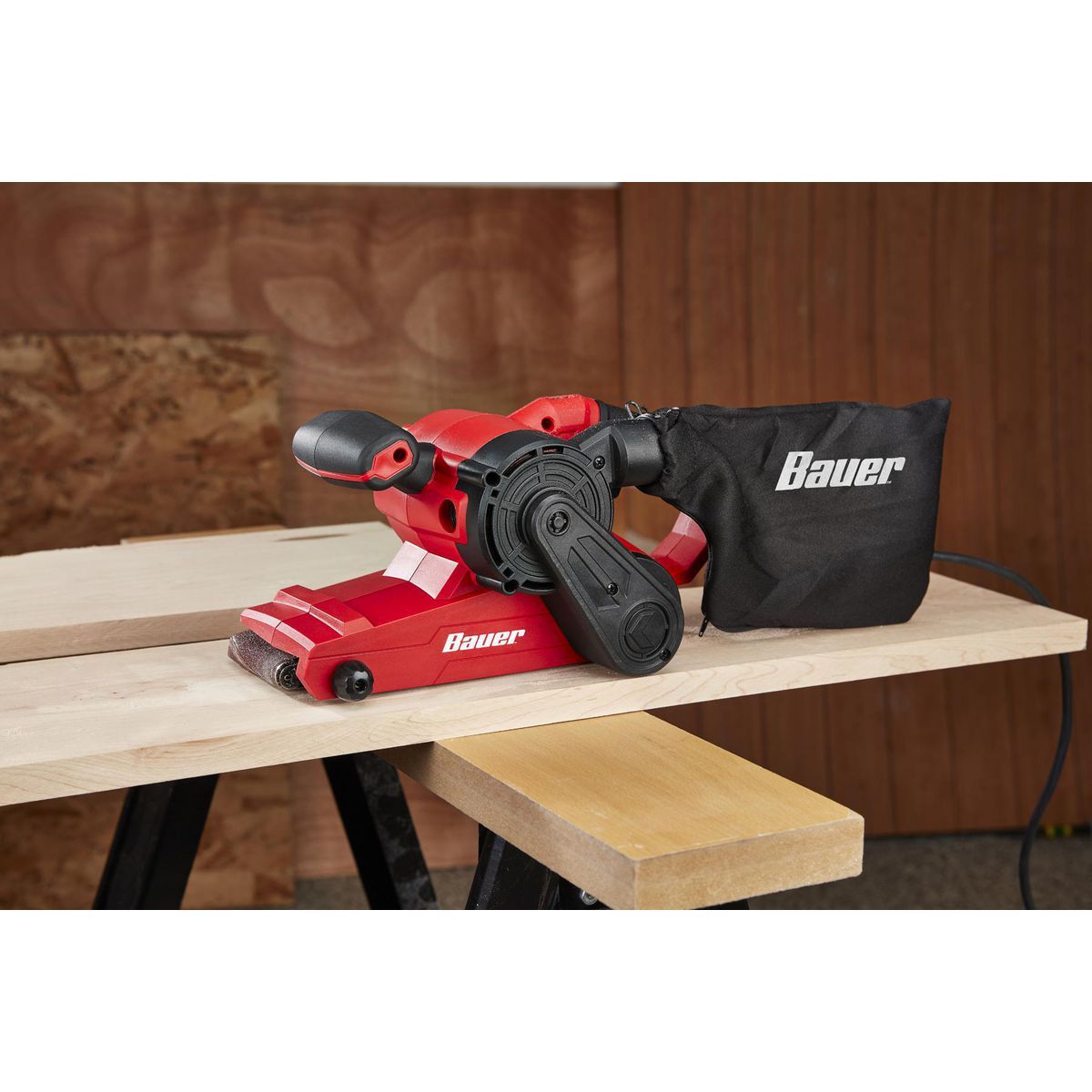 8 Amp 3 in. x 21 in. Variable-Speed Belt Sander Y881