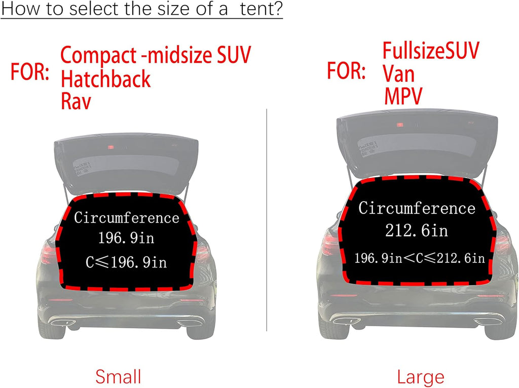 Yellow Waterproof 3000MM Tailgate Shade Awning Tent F173099