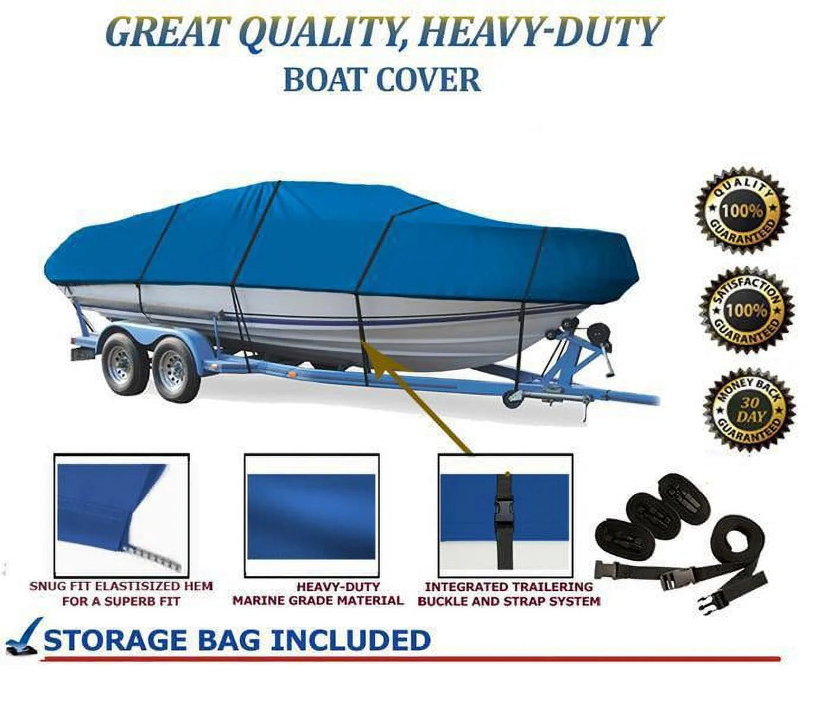 BLUE BOAT COVER B8064