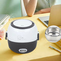 1.3L Electric Lunch Box Food Heater with 2 Stainless Steel Bowls F51594