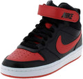 Boy's Court Borough Mid 2 Black University Red White 7 Big Kid M M82536