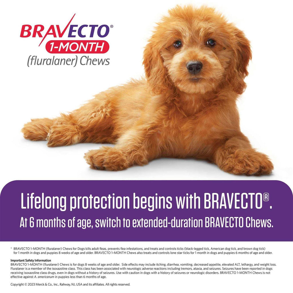 1-Month Chews for Dogs F757