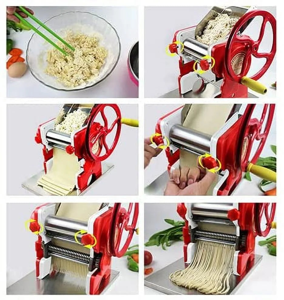 Manual Noodle Machine Pasta Dumpling Skin Maker D921
