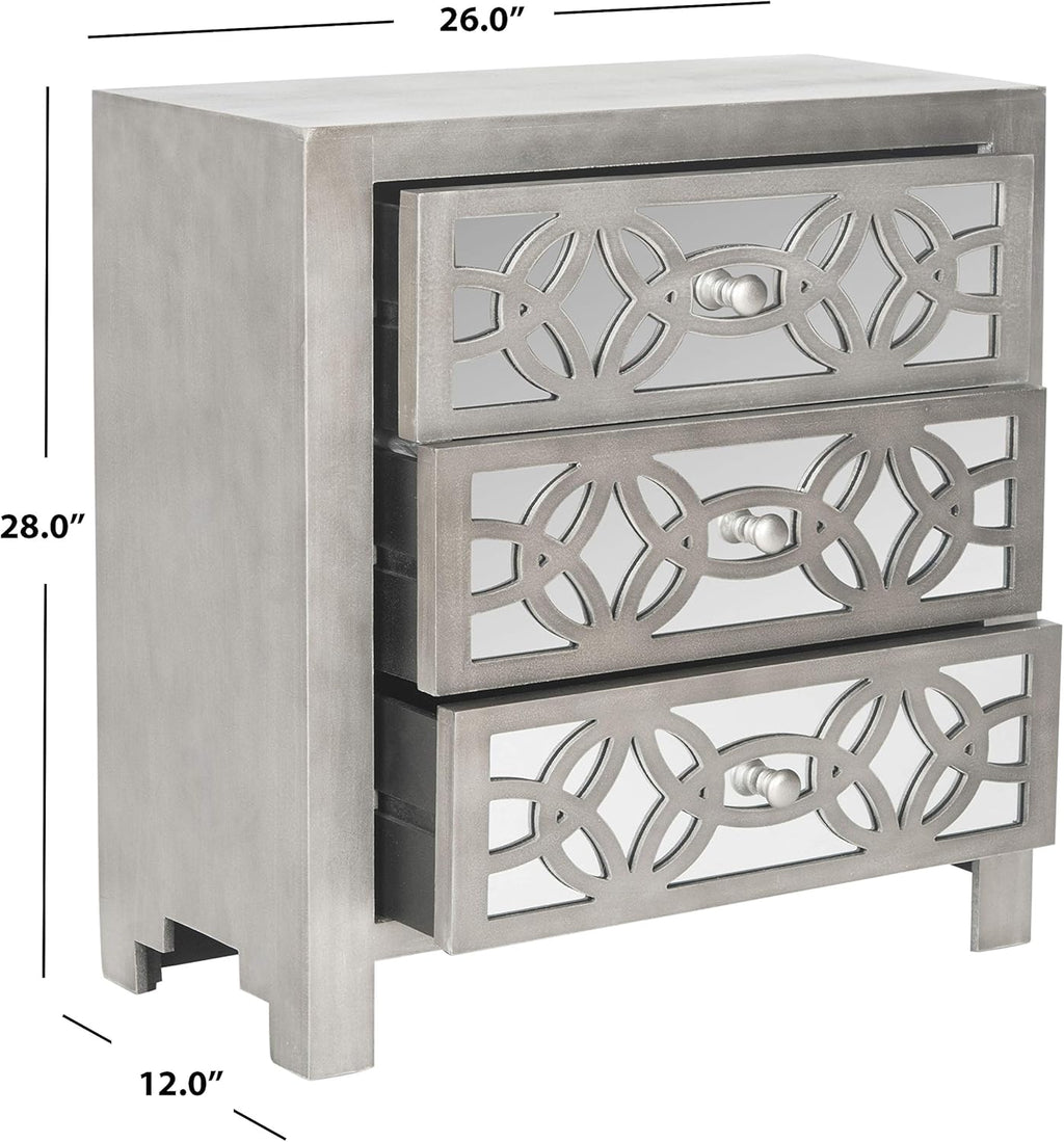 Grey 3 Drawer Chest P944536