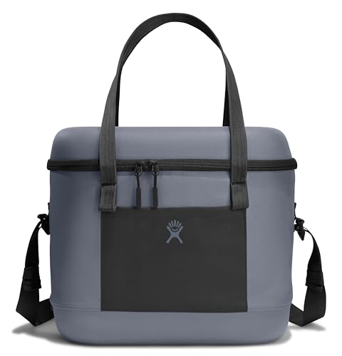 Insulated Soft Lunch Bag 12 L Capacity in Koala Gray and Black C813037
