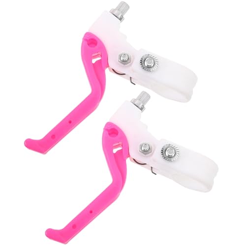 Bicycle Brake Lever Brake Grip 1Pair (Rosy) Z82352