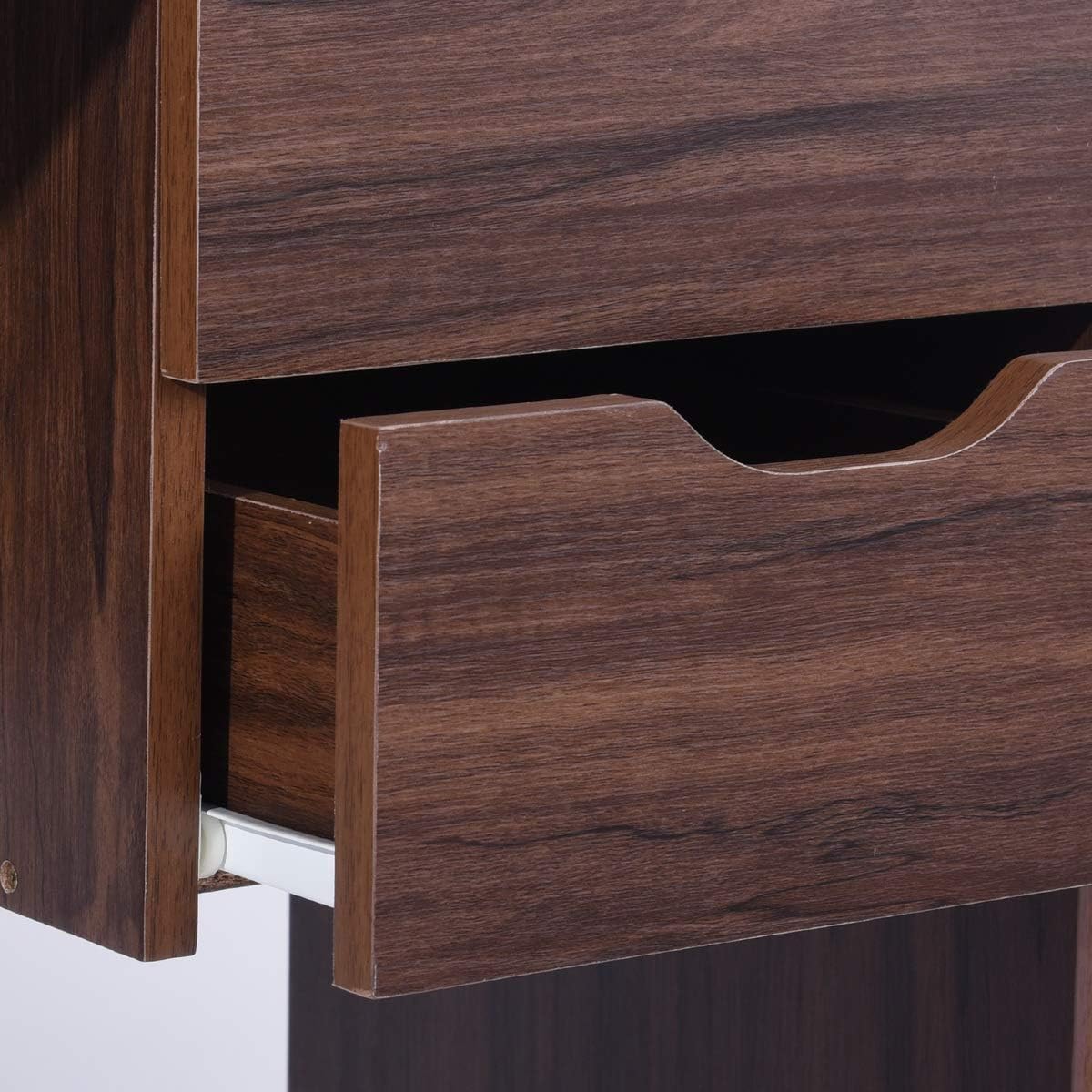 Computer Desk with Drawer 35.4 in Wood Workstation W4528