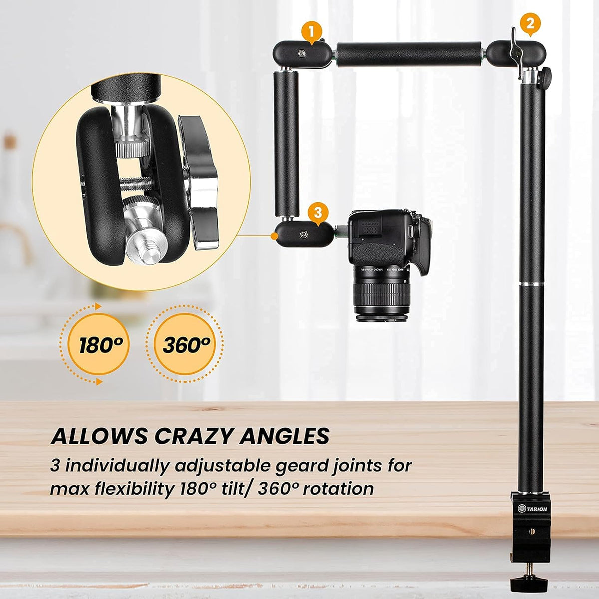 Articulated Desk Camera Mount Stand K975855