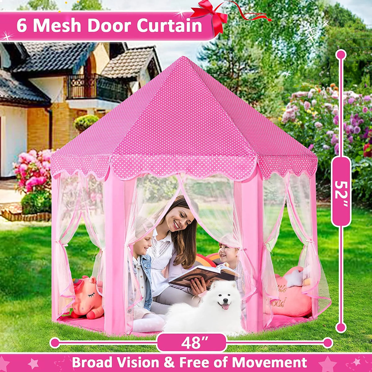 Kids Tent with Star Lights K93791