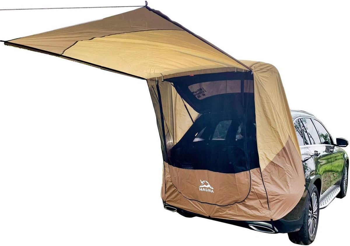 Yellow Waterproof 3000MM Tailgate Shade Awning Tent F173099