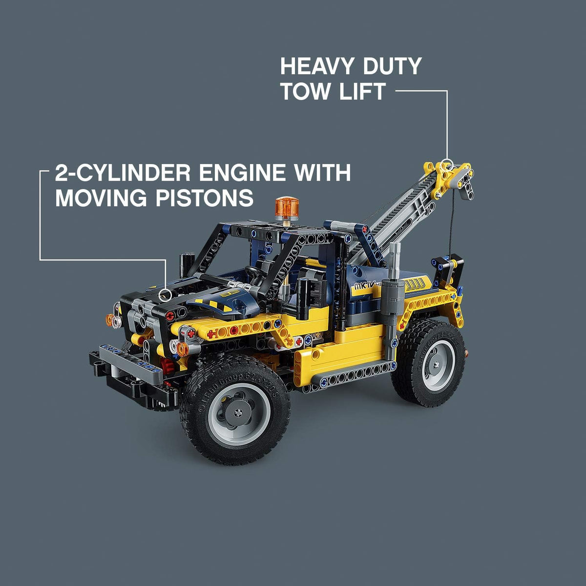 Heavy Duty Forklift Building Kit (592 Pieces) H1922