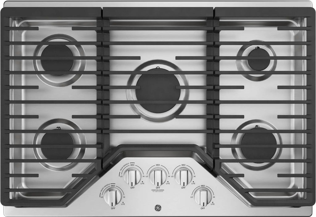 30" Built-In Gas Cooktop with 5 burners in Stainless Steel S4013
