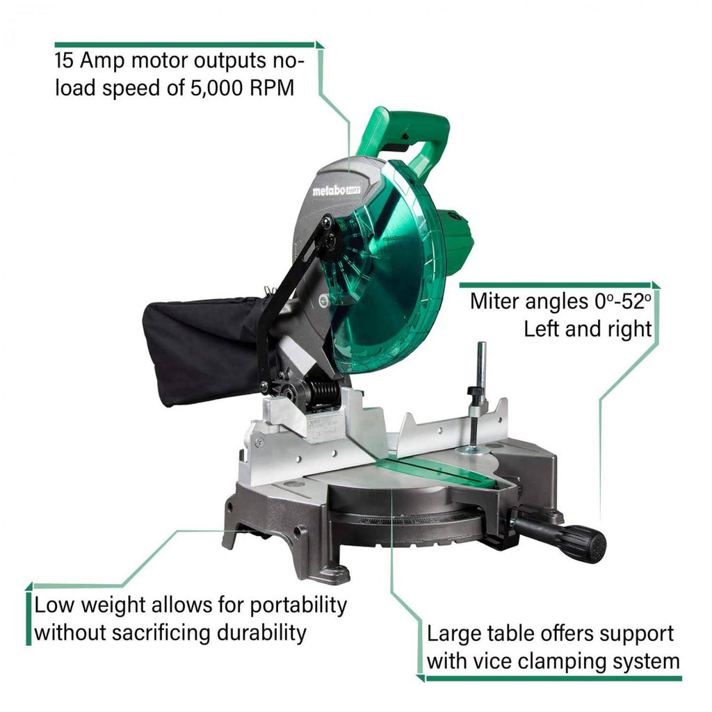 15 Amp 10x22 Compound Miter Saw I759