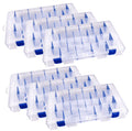36 Compartments 6 Pack Plastic Fishing Tackle Box S58286