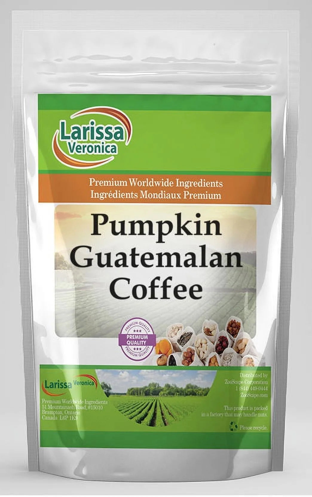 Pumpkin Whole Coffee Beans 8 oz 3-Pack W20863