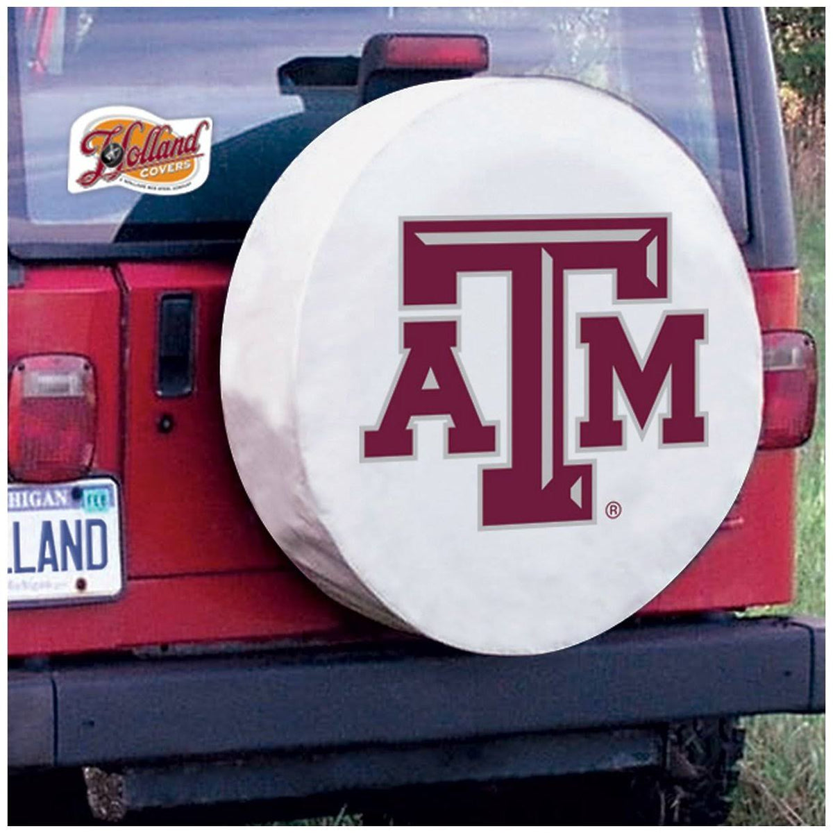 White Tire Cover N36080