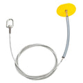 6x22 Square Steel Cable Drop Through Anchor S14900