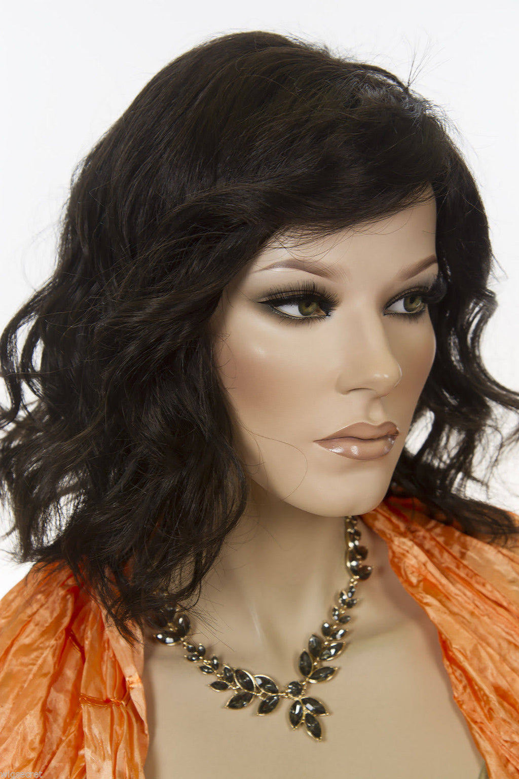 Light Butterscotch Light Ash Blonde Brunette Red Grey Wavy Lace Front Wig E766047