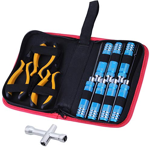 11 in 1 RC Tools Kit Hex Driver Screwdriver Pliers Wrench R573151