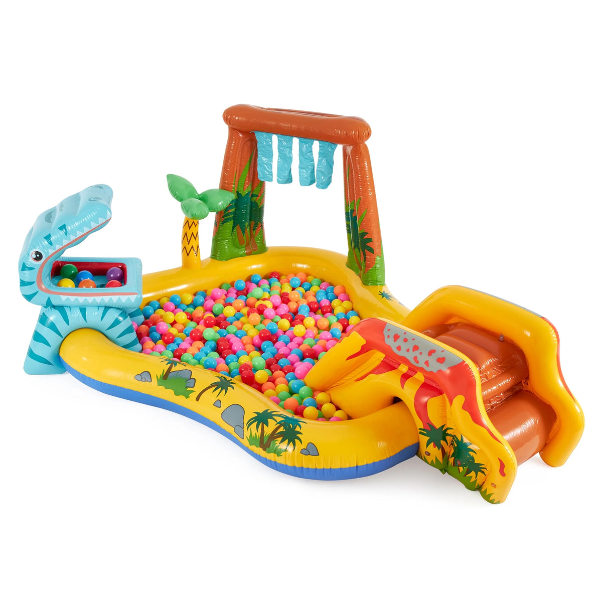 Inflatable Kids Dinosaur Play Center Pool with Slide N1684