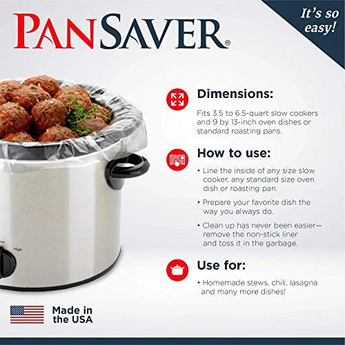 25 Count Slow Cooker Liners S5037