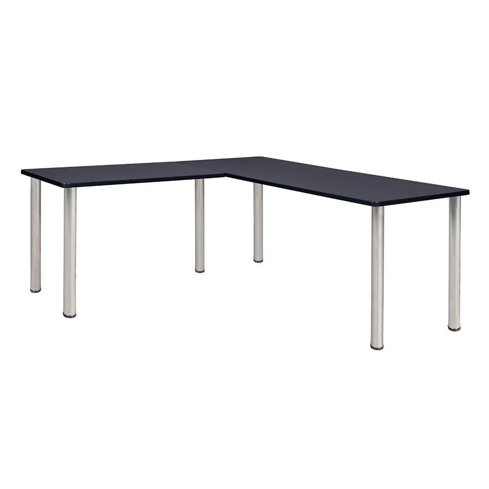 72" L-Desk with 42" Return A34702
