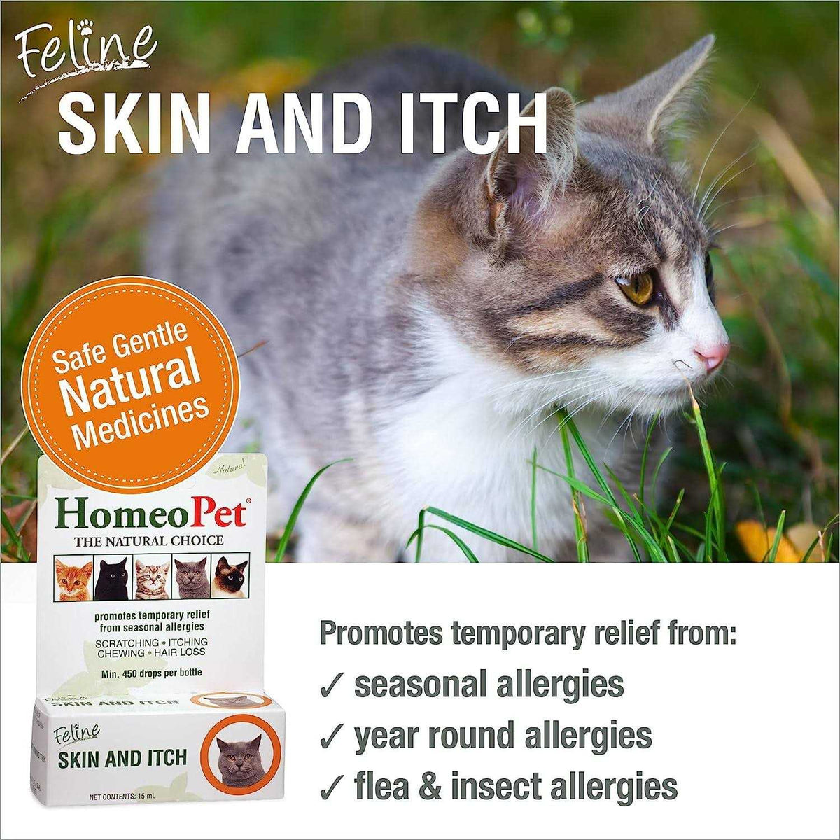 Feline Skin & Itch Pet Supplies H327