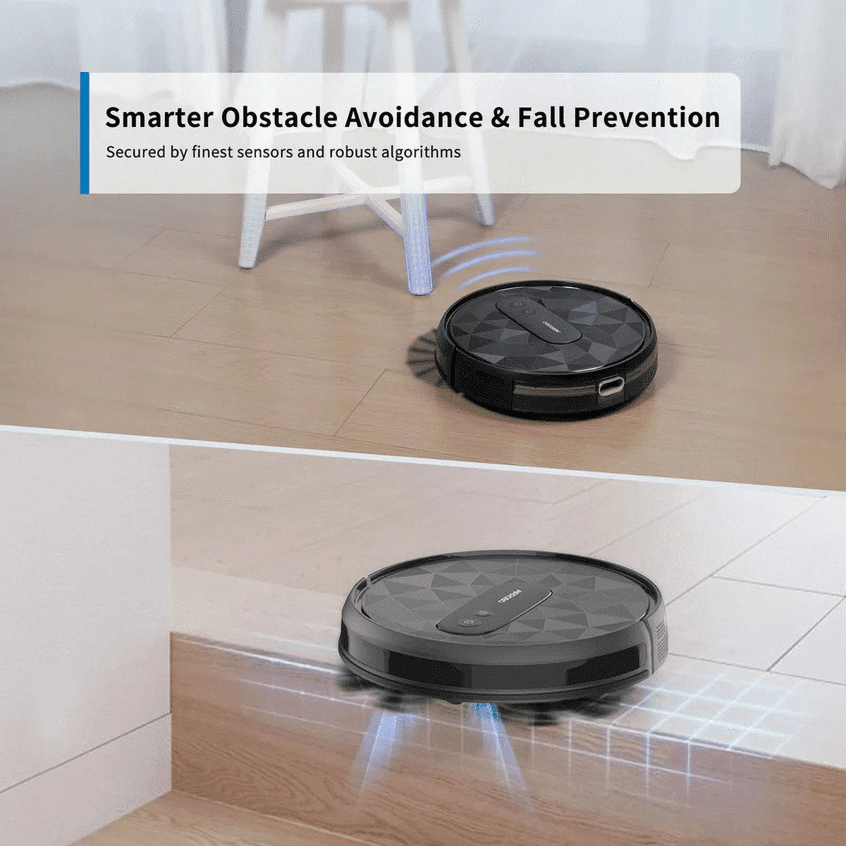 Pre-Owned Black Wi-Fi Connected Robotic Vacuum W605619