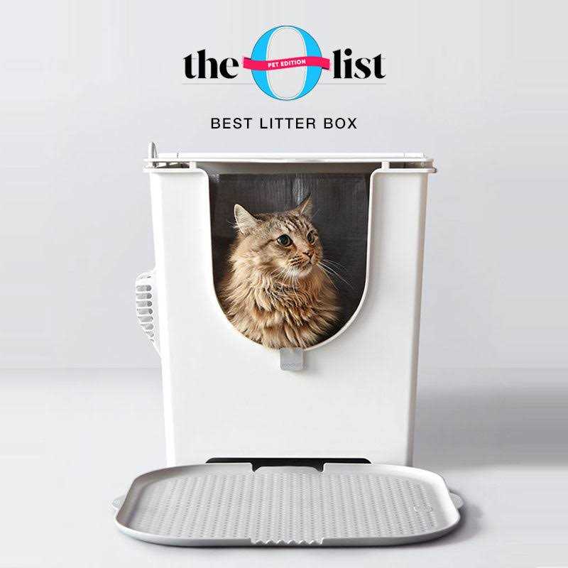 Flip Litter Box with Scoop and Reusable Liner Q789