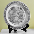 Pewter Baby Plate K960