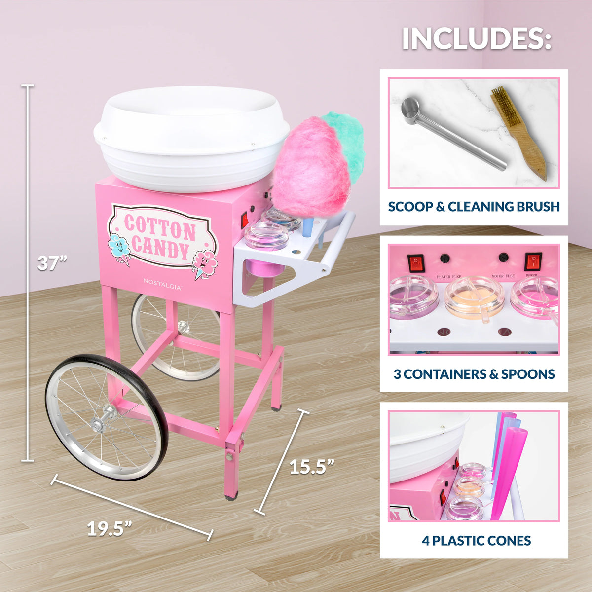 Cotton Candy Cart N79622