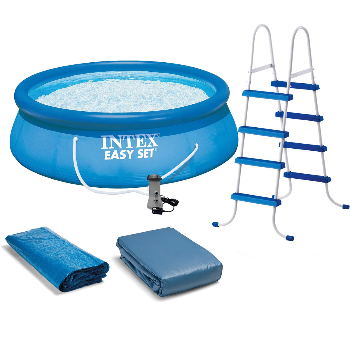 15' x 48' Round Inflatable Above-Ground Pool I451543