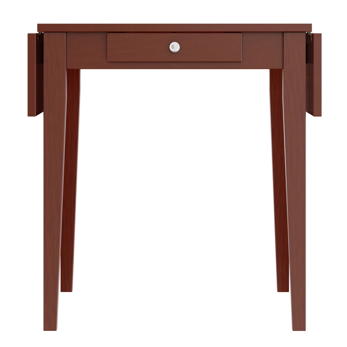 3-Pc Drop Leaf Table & Ladder Back Chairs Dining Set C8953