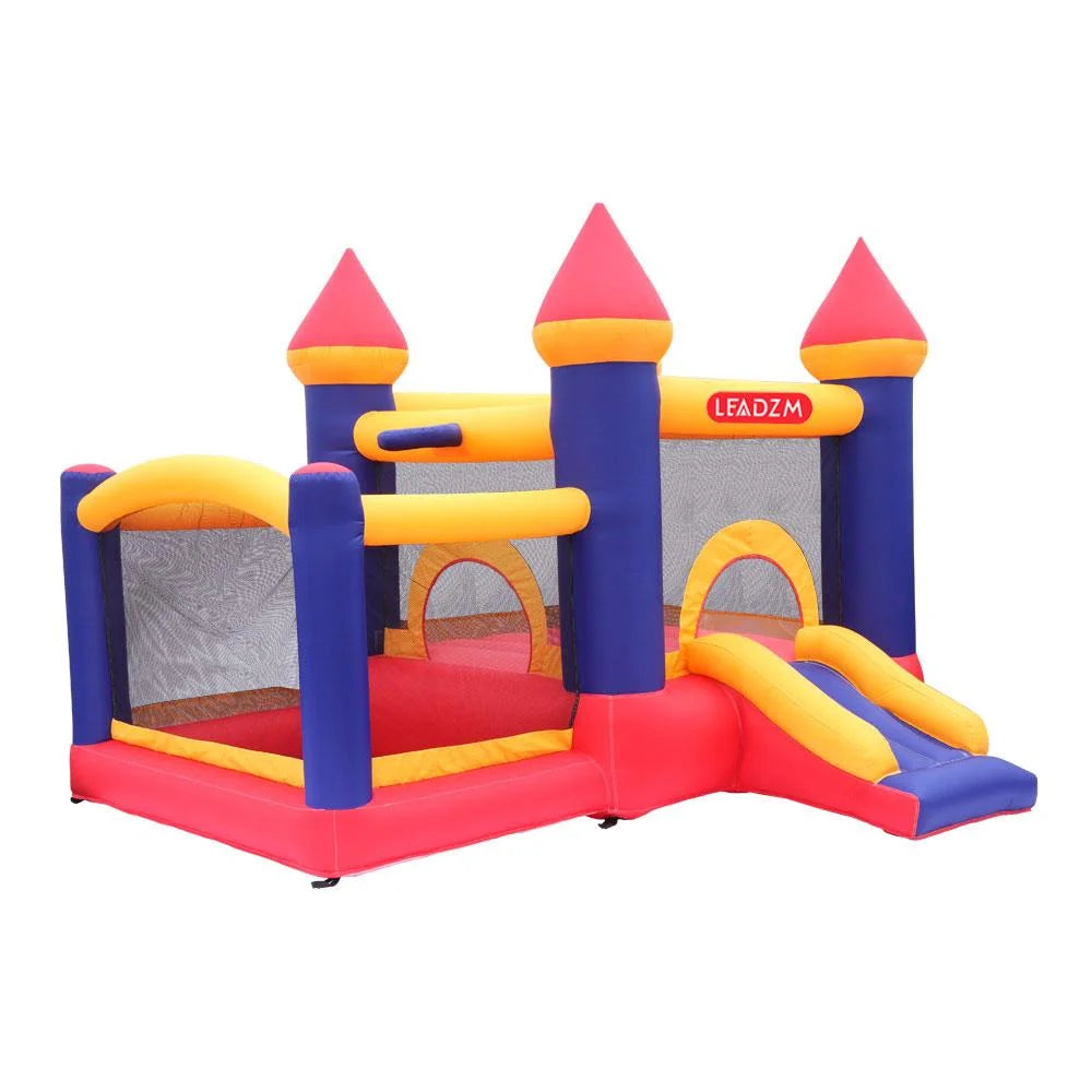Inflatable Bounce House Castle Kids Slide Jumper Bouncer 2 Room with Blower T56620