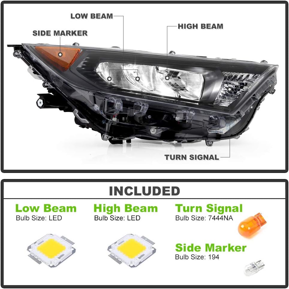 Toyota RAV4 LED Headlight Assembly Passenger Side N384519