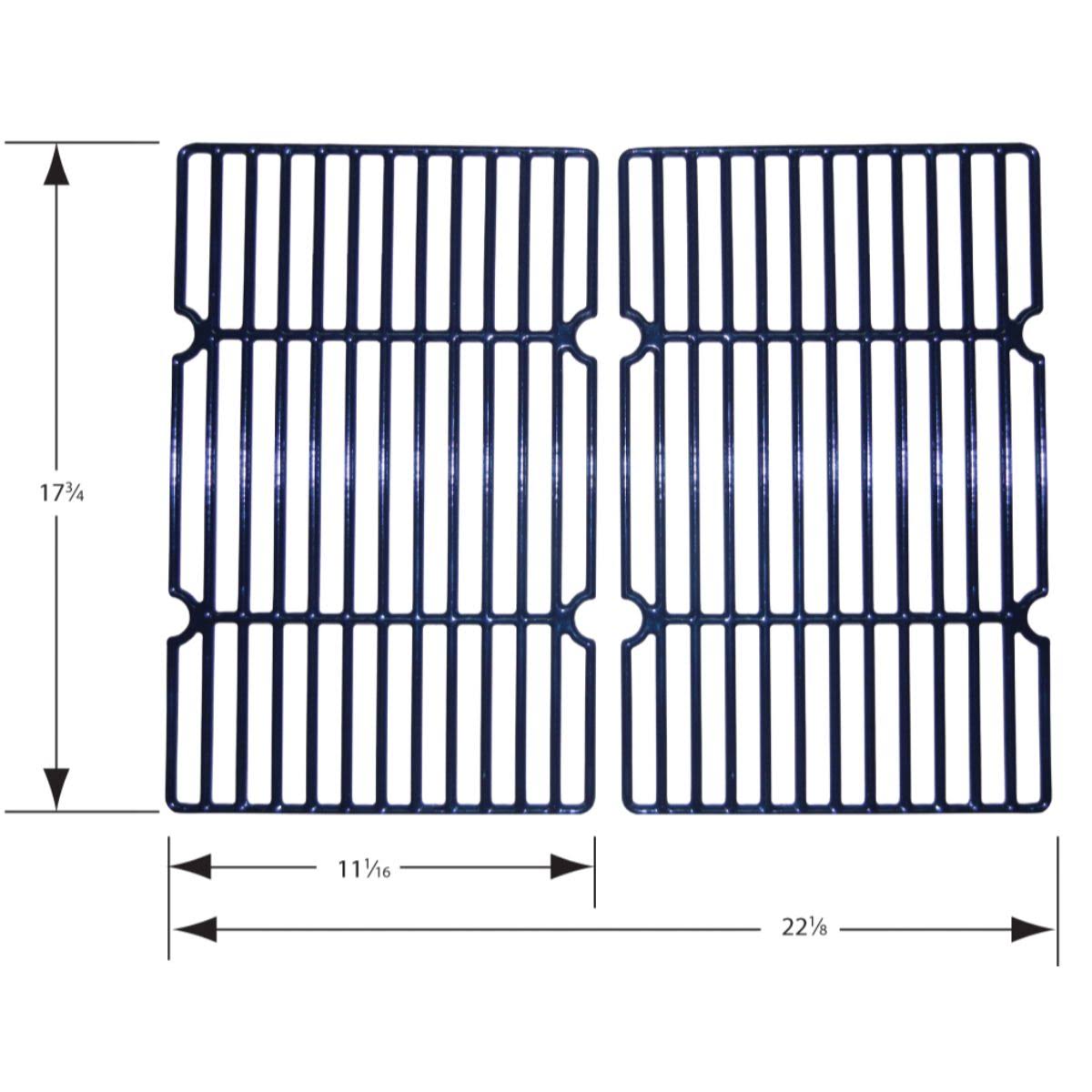 Gloss Cast Iron Cooking Grid for Gas Grills 22x22 X747117