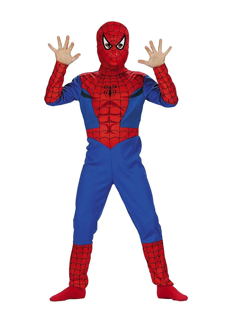 Childs Spiderman Costume Size Small 4-6 B396