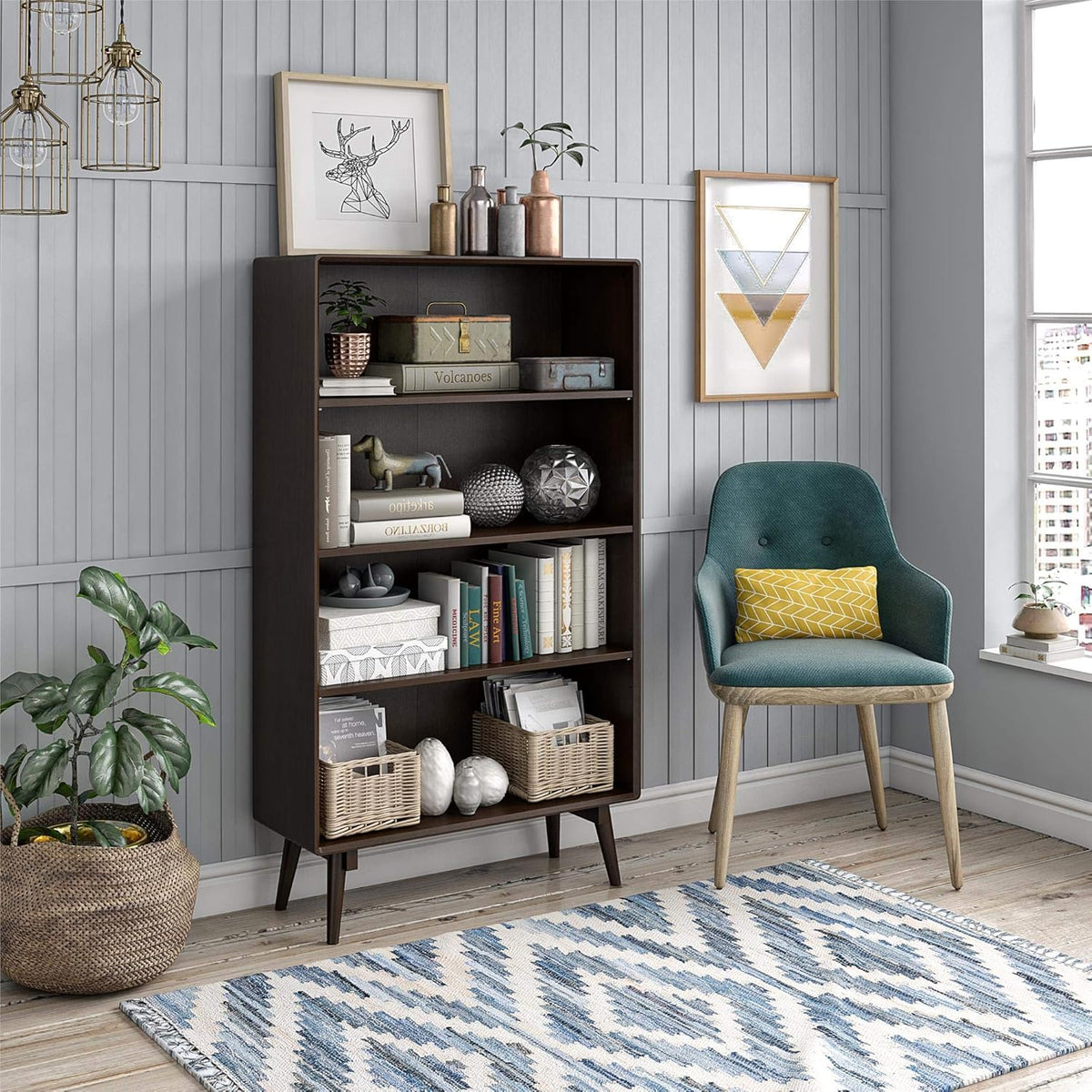 Walnut Bar Cabinet R9467