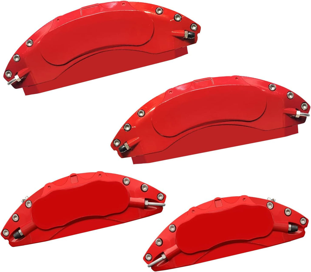 Red Powder Coated Caliper Cover Set of 4 R813161