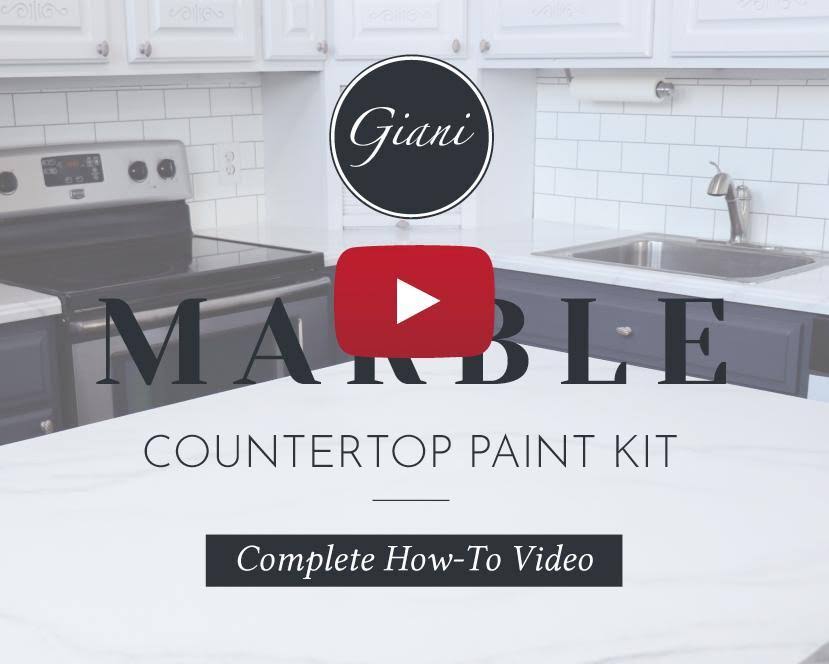 White Marble Countertop Paint Kit Q429152