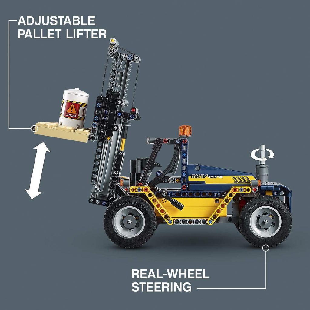 Heavy Duty Forklift Building Kit (592 Pieces) H1922