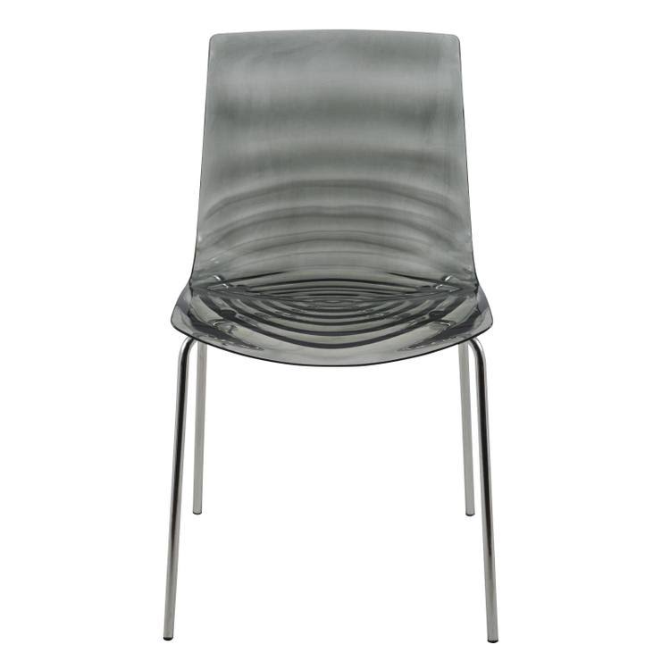 Transparent Black Dining Chair F932482