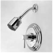 Antique Copper Pressure Balanced Shower Trim Plate with Handle R407