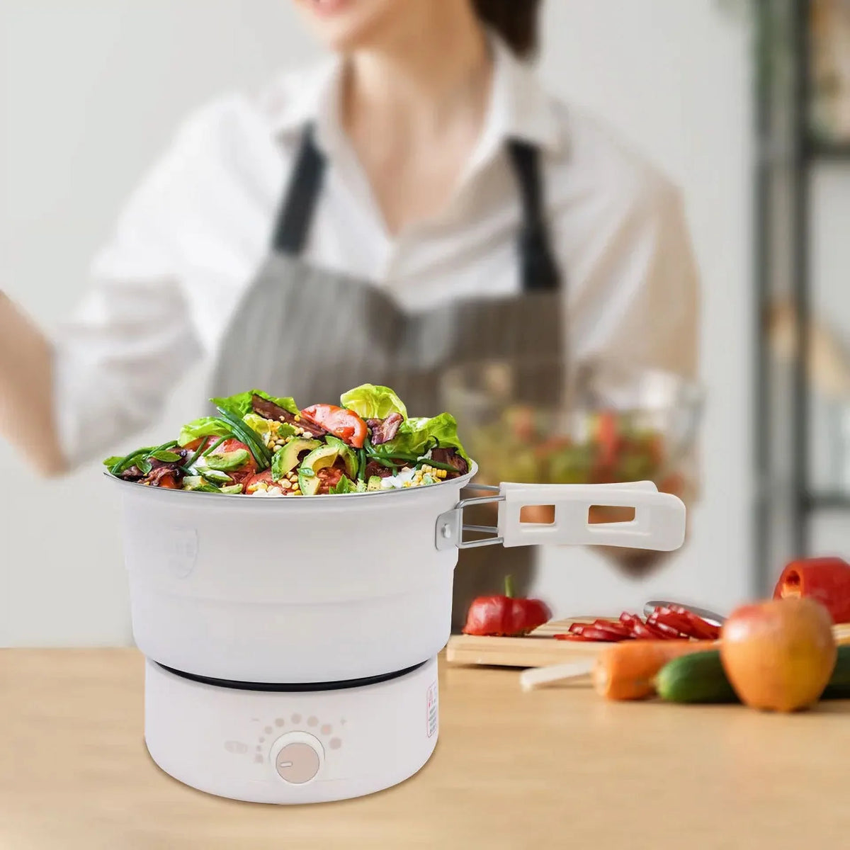Multifunction Split Electric Cooker with Steamer 1.6L P906840