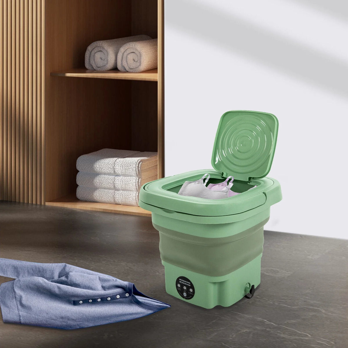8L Foldable Mini Washing Machine Q15846