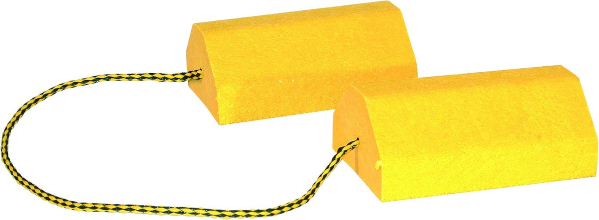 Yellow Wheel Chock Pack of 2 R759