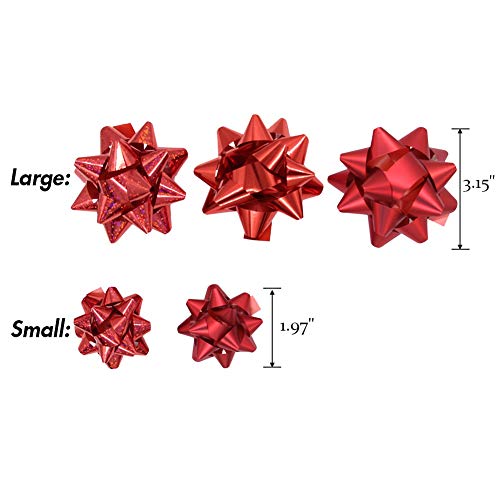 50 Pieces Self Adhesive Bows D448