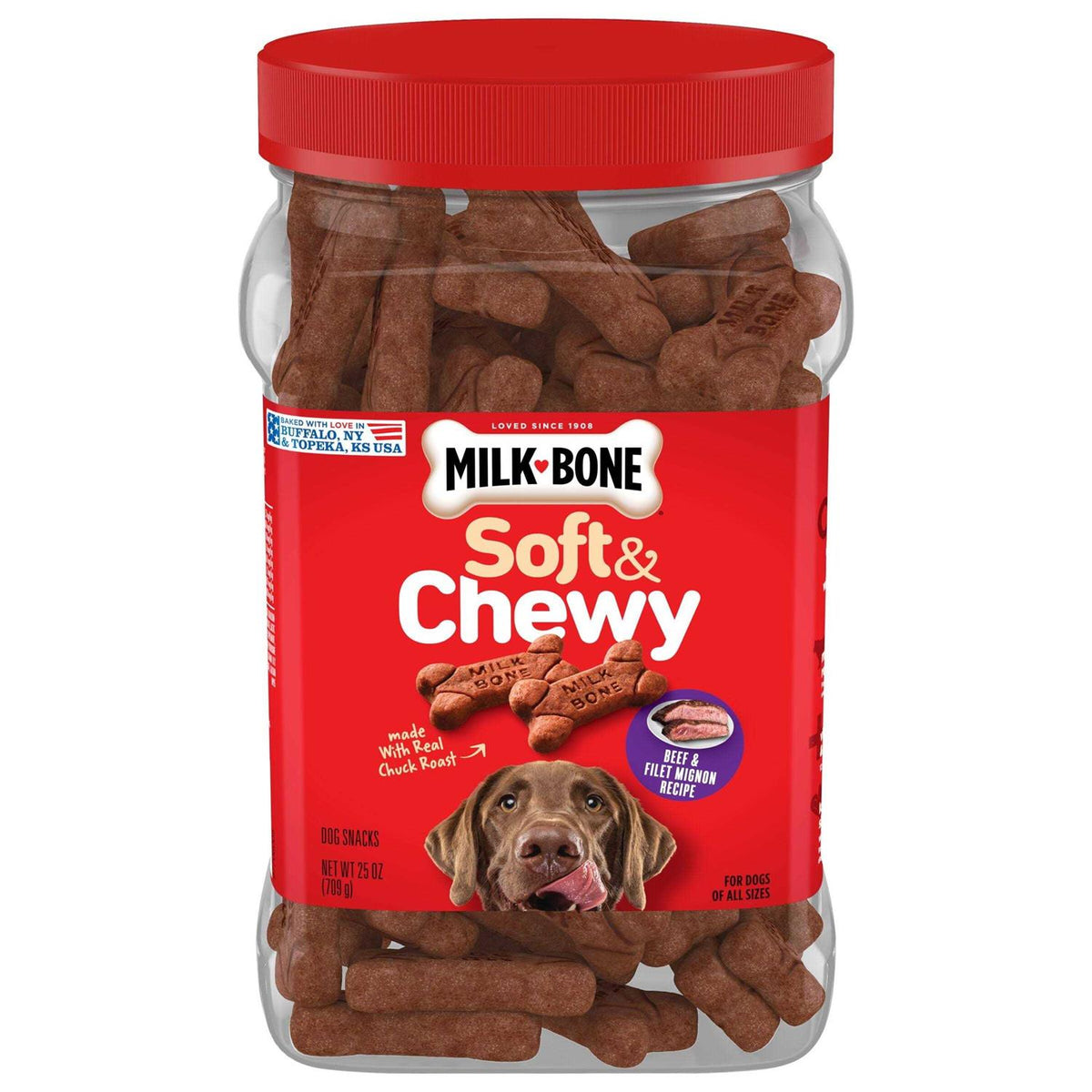 Soft & Chewy Beef Dog Treats X231